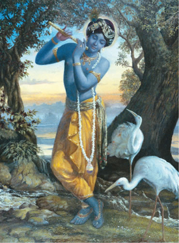 La Bhagavad-gita e altre scritture rivelano che tutto in definitiva riconduce a Krishna, la forma originale di Dio che attrae ogni altro essere comprese le Sue stesse espansioni ed incarnazioni.