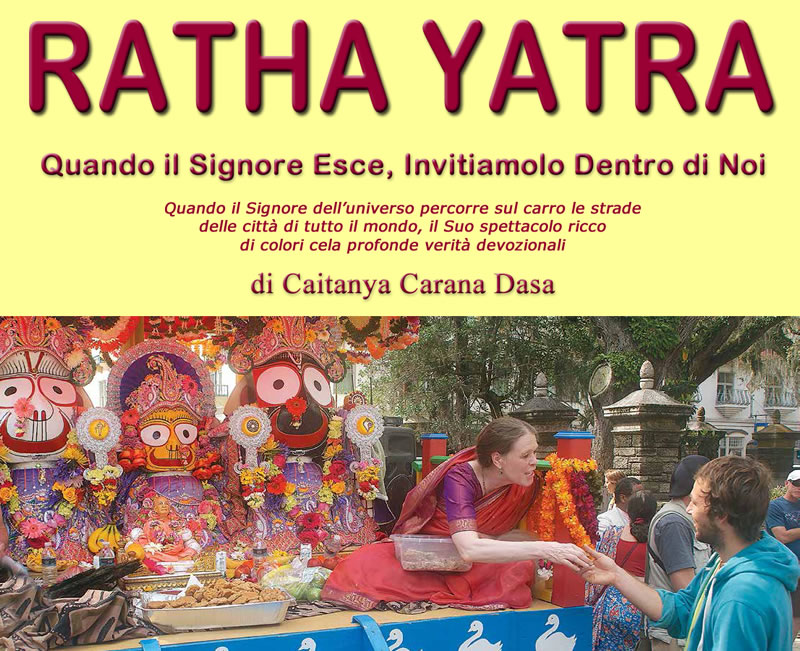 Ratha yatra: Quando il Signore esce, invitiamolo dentro di noi
